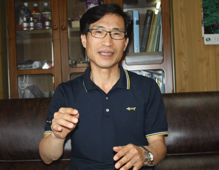 ▲ 차승주 이천백사산수유 영농법인 대표이사