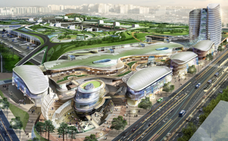 가락시장 시설현대화사업 조감도.