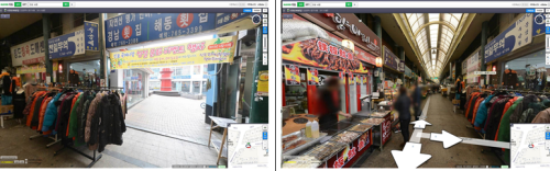 지난해 11월 촬영한 신포시장.