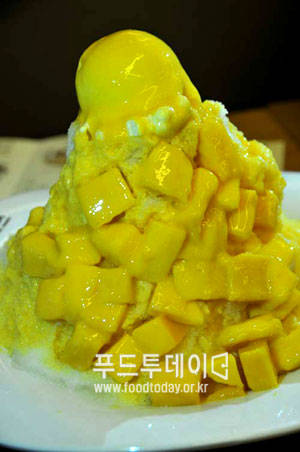 미트프레쉬 망고빙수