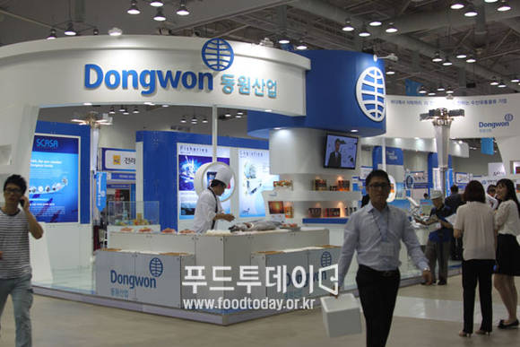 2014부산국제수산무역expo에 참가한 동원산업