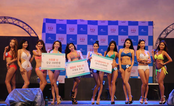 ‘2014 프링클 비키니 콘테스트 현장