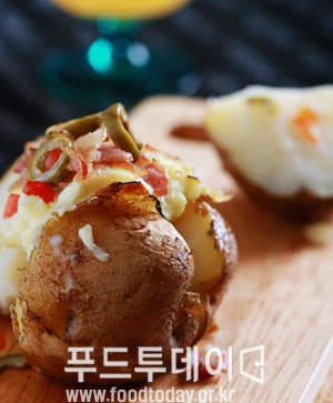 통감자 올리브 구이