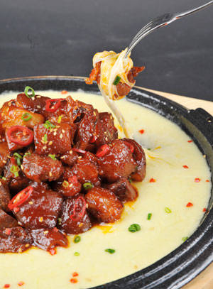 놀부 화덕족발, 치즈매운화덕족발