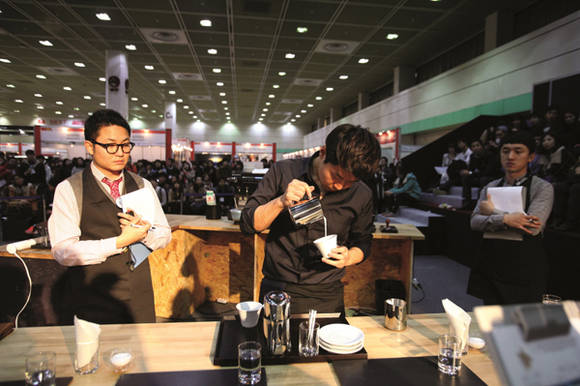 지난 2013년 바리스타챔피언십