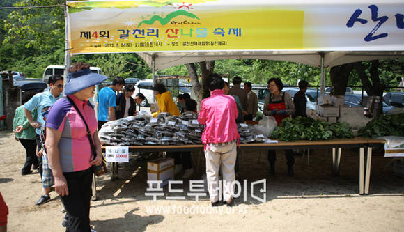 2012년 산나물 축제