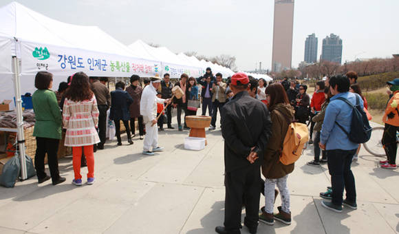잠수교 직거래 장터 (서울시청)