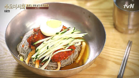 여름철 대표 음식 냉면 (tvN 수요미식회 방송캡쳐) 