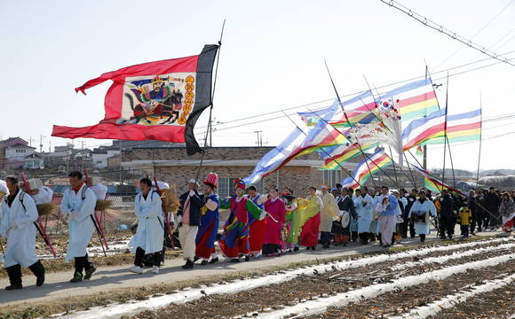 태안군 황도 붕기풍어제 (충남 태안군청 제공)