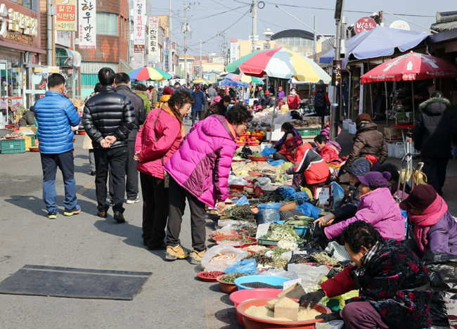 정남진 토요시장 (전남 장흥군청)