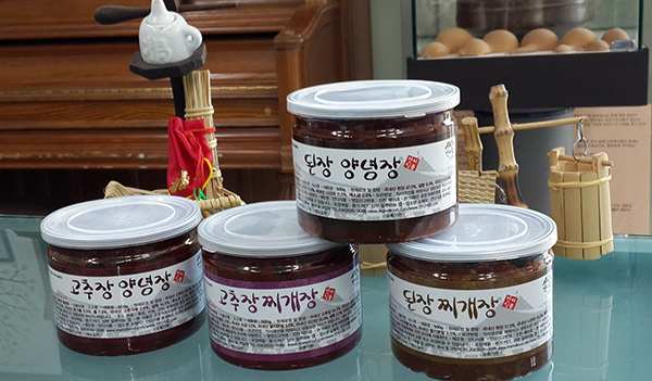 진천군 만디식품 앙념장 4종