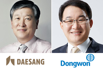 대상 명형섭 대표, 동원F&B 김재옥 대표