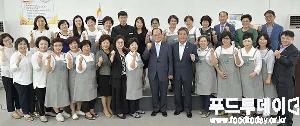 '연단조양' 단양건강밥상 2기 성과보고회 전체사진.
