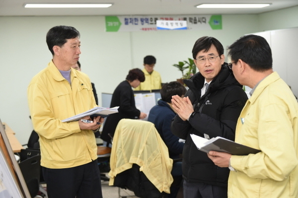 김진흥 부지사 양주 AI 방역상황 현장점검