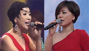 왼쪽 가수 박승희, 한혜진