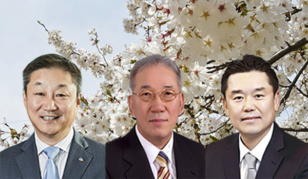 왼쪽부터 신현재 CJ제일제당 대표, 박준 농심 대표, 김인규 하이트진로 대표 
