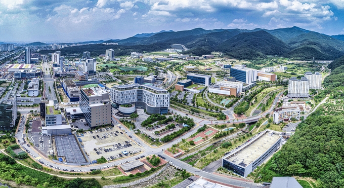 대구경북첨단의료복합단지 전경.
