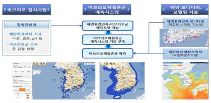 비브리오패혈증균 예측시스템(사진:식약처)
