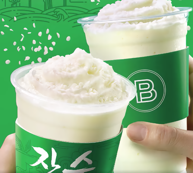 장수 막걸리 세이크 (파리바게뜨)