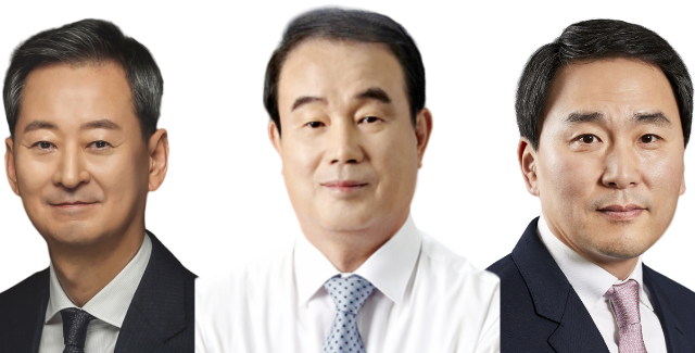 (왼쪽부터) 최은석 CJ제일제당 대표, 이광복 동서식품 대표, 임정배 대상 청정원 대표