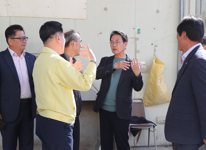 심덕섭 고창군수 현장행정 (고창군)
