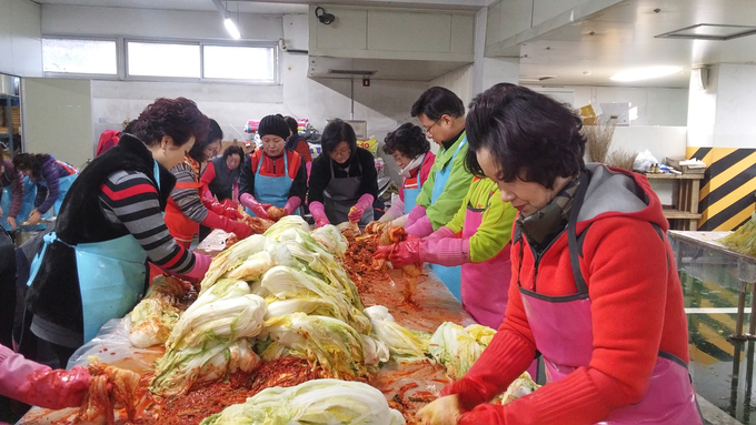 김장 나눔 행사 (청주시)
