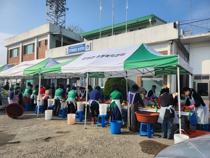 음성 꽃동네 김장 담그기 행사 (음성군)