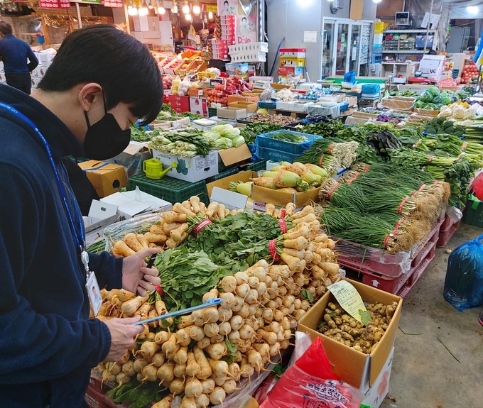 농산물 검사 (대전시)