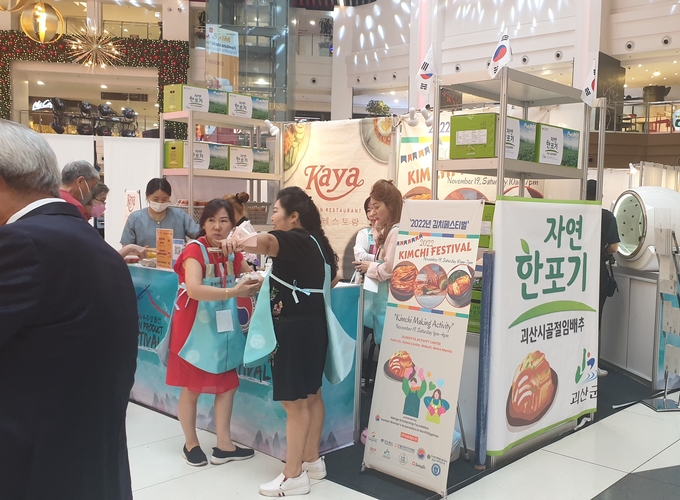 필리핀 김치의 날 행사 (괴산군)