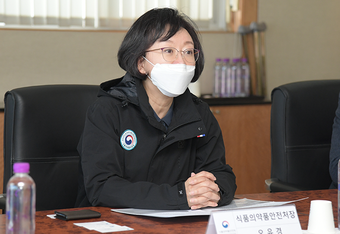 오유경 식품의약품안전처장 대한제분 현장 점검 (식품의약품안전처)