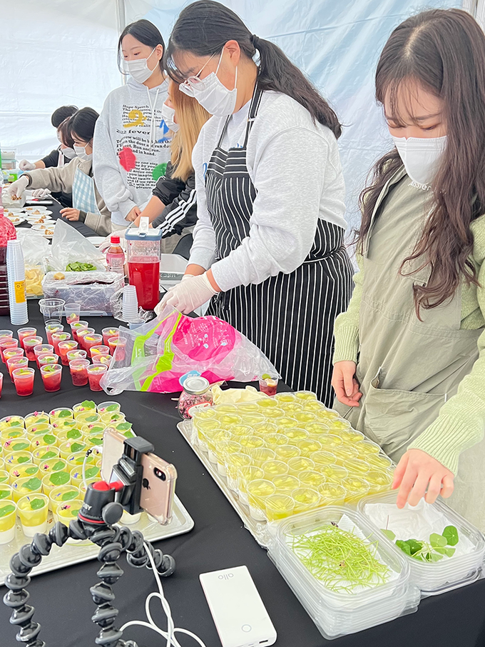 디저트 시식 (고창군)