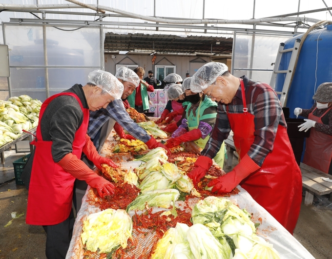 2022 김장 나눔 릴레이 (괴산군)