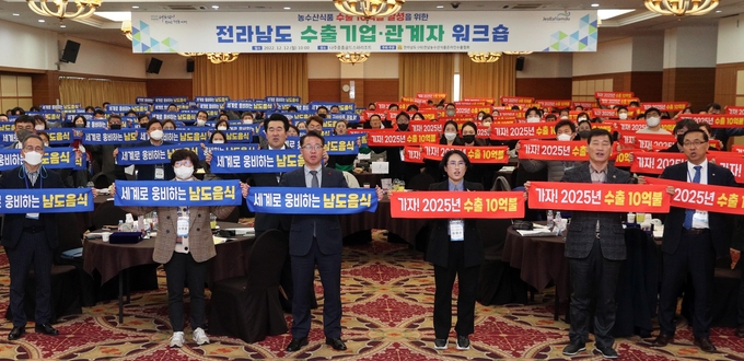 수출기업 관계자 워크숍 (전라남도)