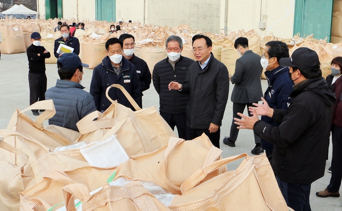 윤병태 나주시장, 공공비축미 수매현장 방문 (나주시)