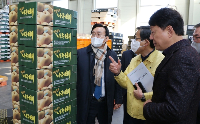 윤병태 나주시장, 나주거점APC현장 방문 근로자 노고 격려 (나주시)