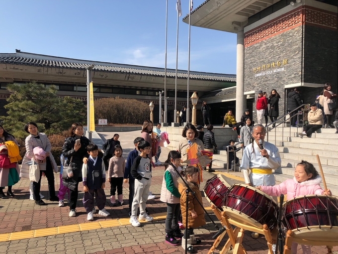설맞이 민속놀이 북 공연 (광주광역시)