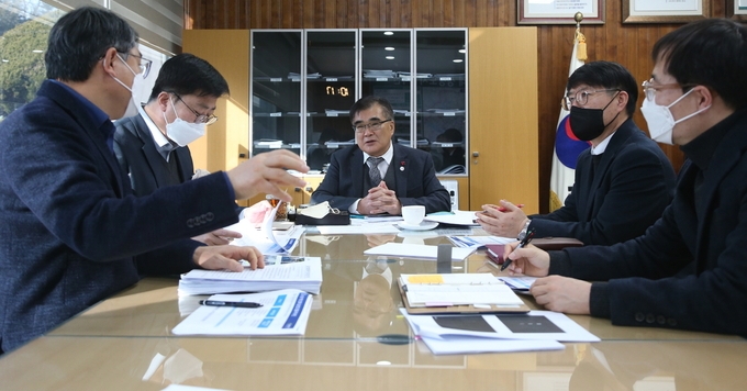 김 산업 진흥구역 지정 및 발전방안 용역 중간보고회 (서천군)