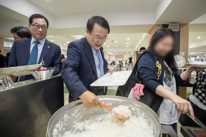 익산시 천원의 아침밥 원광대학교 방문 (익산시)