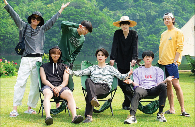 칠성사이다와 함께하는 방탄소년단의 힐링 타임 공개! 롯데칠성음료, ‘인더숲 BTS편’ 협찬 진행 (롯데칠성음료 제공)