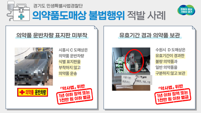 적발 사례 (경기도)