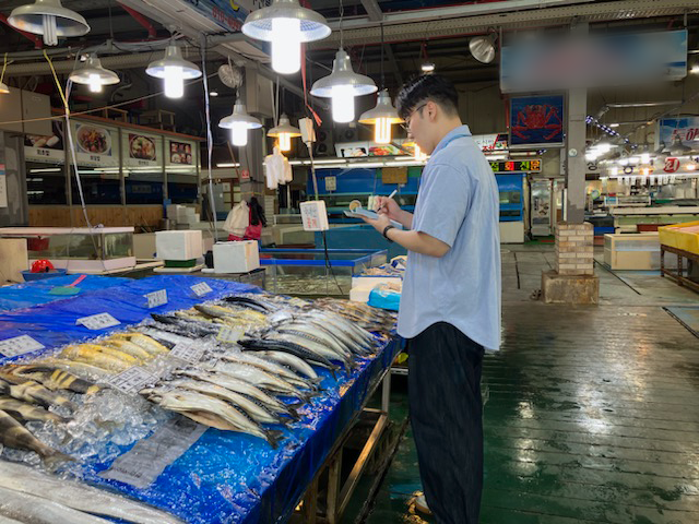 수산물 수거 검사 (충청북도)