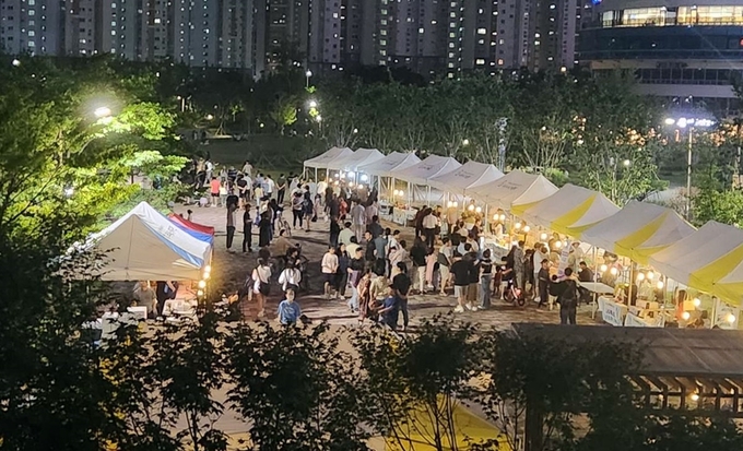 지난 6월 17일 빛가람 호수공원 상생푸드 프리마켓 (나주시)