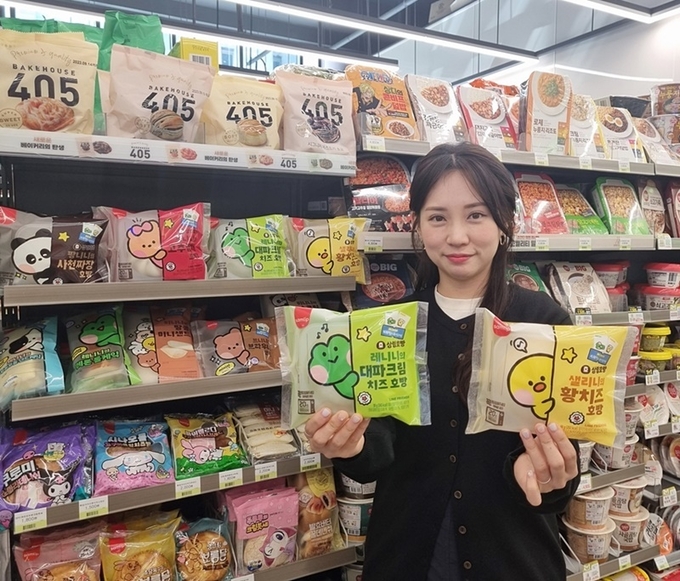 CU 라인프렌즈 미니니 캐릭터 호빵 단독 판매 (BGF리테일 제공)