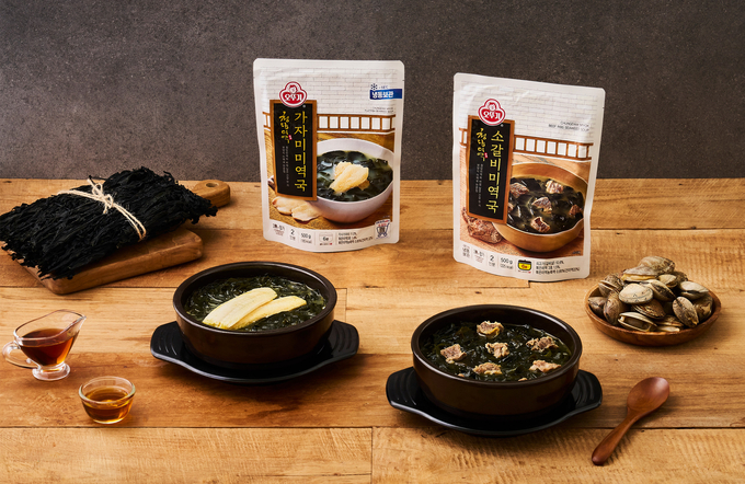 청담미역 소갈비미역국 (오뚜기 제공)