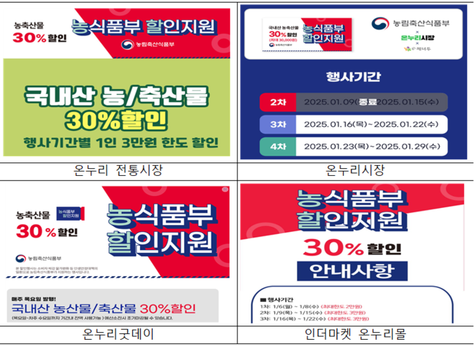농축산물 할인지원 (부산시)