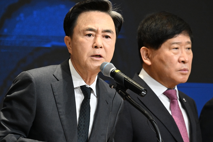 소상공인 경영 회복 지원 기자회견 (충청남도)