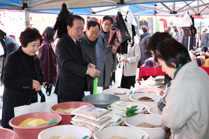 괴산군 전통시장 장보기 행사 (괴산군)