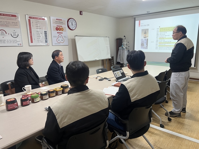 영동군 샘표식품 방문 (영동군)