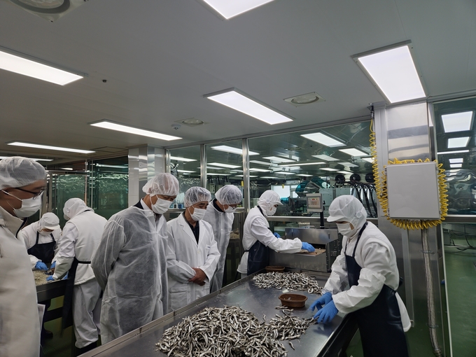 학교급식 수산물 공급업체 현장점검 (경기도)