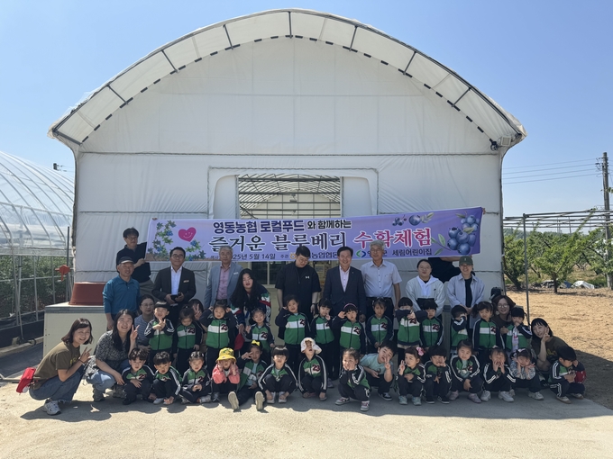 블루베리 수확체험 행사 (영동군)